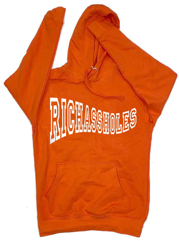 Orange RichAsshole Hoodie